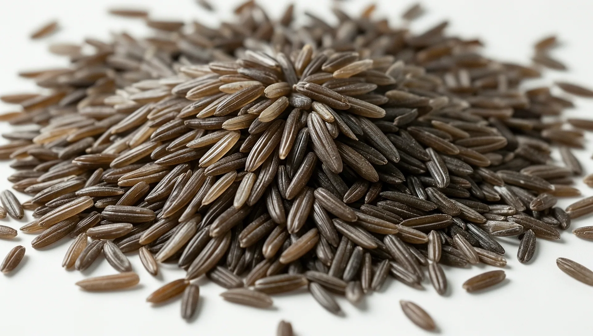 Microscopic view of ancient grains